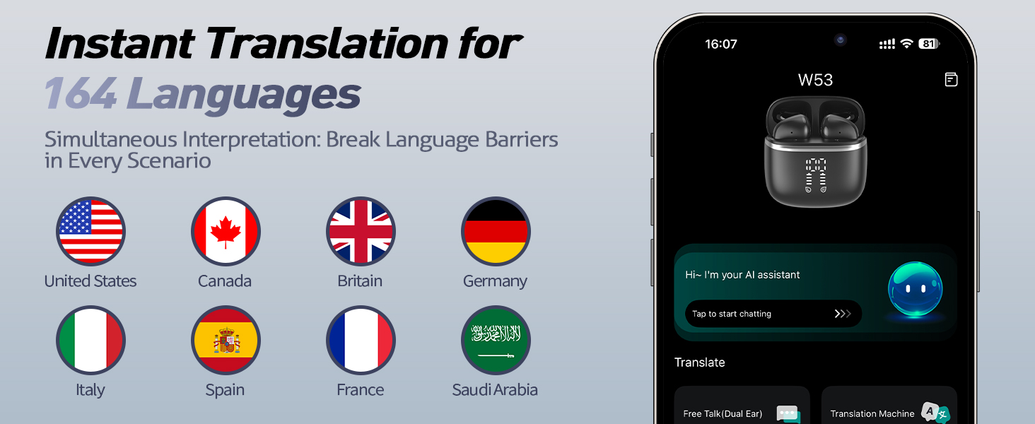 Supports 164 languages