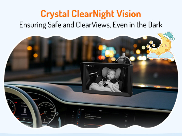 baby mirror for car,mirror for baby in car,baby car camera usb,baby monitor for car
