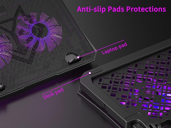 KeiBn Laptop Cooling Pad with RGB lights