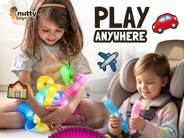 LED Pop Tubes Stocking Stuffes Toddler Toys