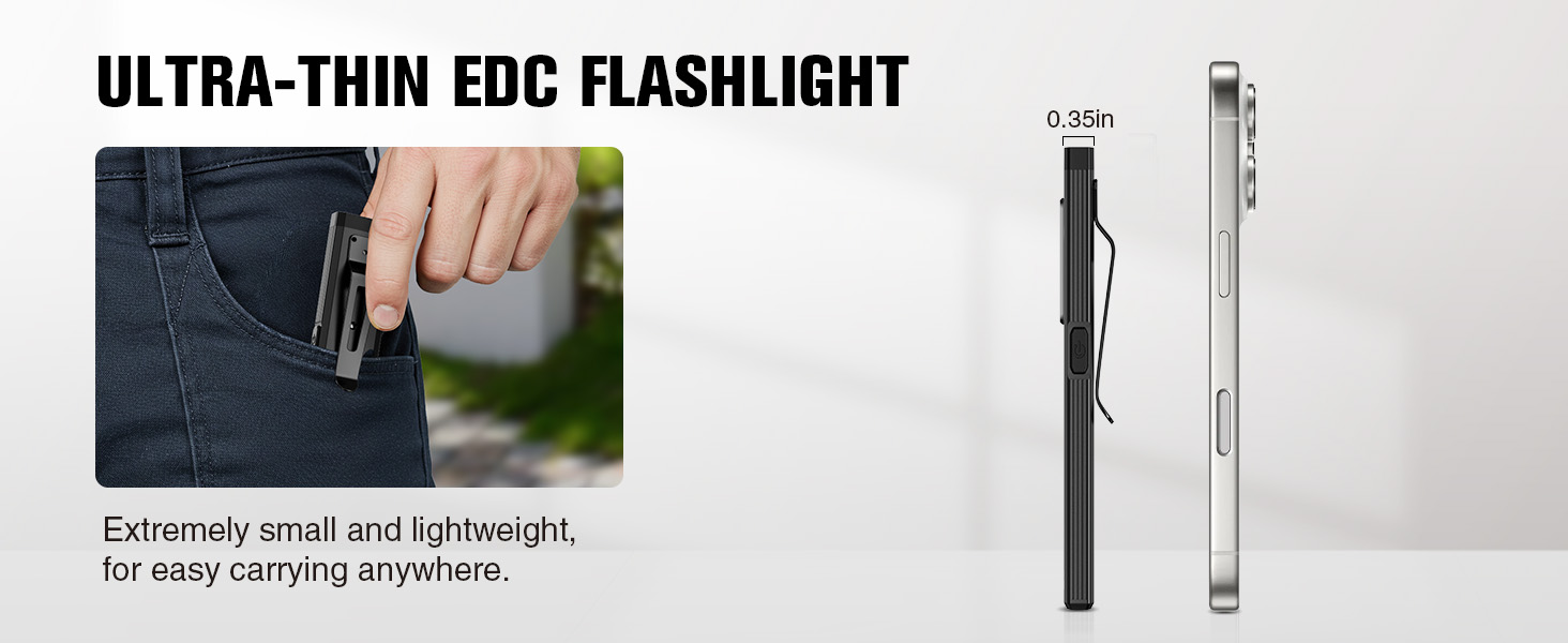 edc flashlight