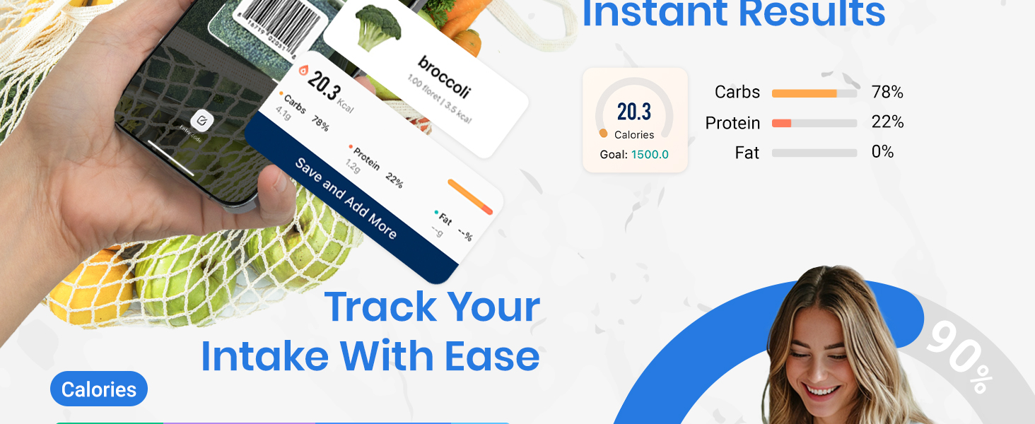 Track your intake with ease
