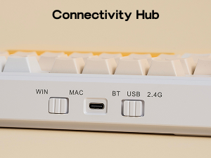 AK870 V2 White Yellow