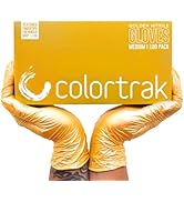 Colortrak Luminous Collection Disposable Nitrile Gloves, Latex-Free, Powder-Free, Textured Finger...