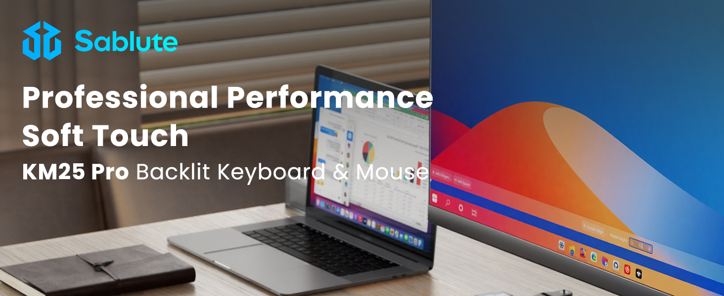 SABLUTE Keyboard and mouse comb