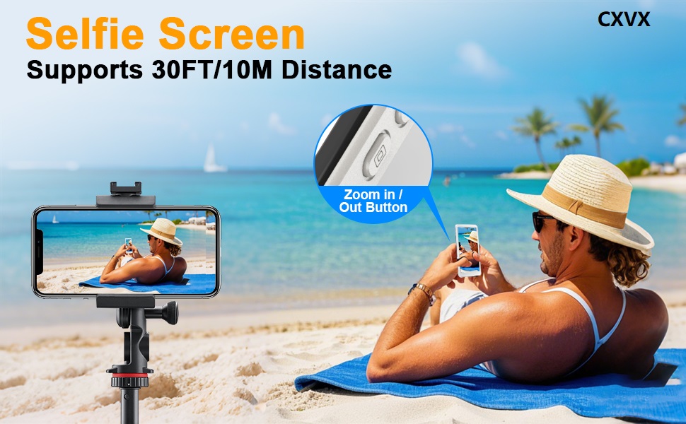 CXVX Selfie Screen
