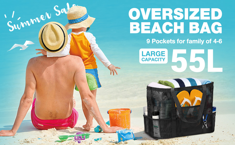 Mesh Beach Bag