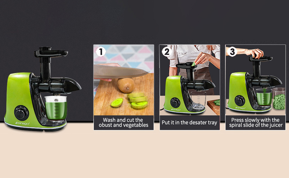 slow masticating juicer