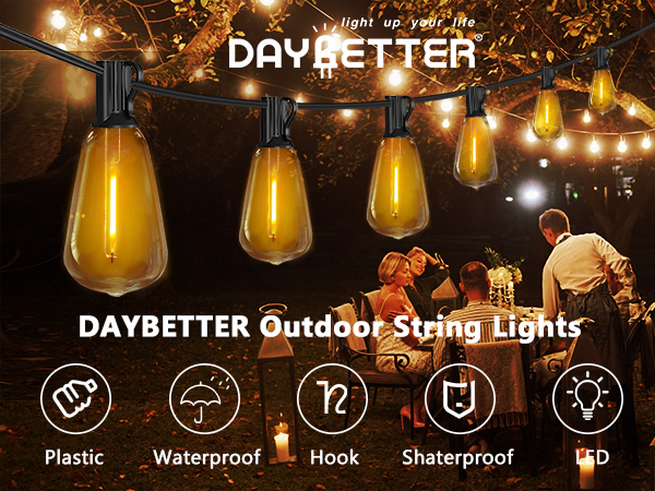 string lights for outside