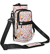 AUPET Water Bottle Sling Bag Sleeve Holder Carrier 25/32/40/64 oz,Insulated Crossbody Water Bottl...