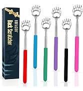 HOFASON 6 Pack Back Scratcher Fathers Day Dad Gifts, White Elephant Gifts for Adults, Stocking St...