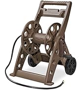 Liberty Garden Products 514 Two Wheel, Hose Cart, Plastic,bronze (Assembly required)
