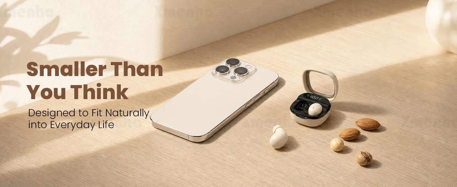 invisible headphones wireless bluetooth tiny earbuds