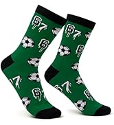 Eiohiuy 67 Socks Funny soccer socks for Men Soccer stuff Gifts for Boys 67 Gifts for Teenagers Sp...