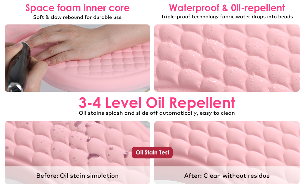 nail arm rest hand nail pillow