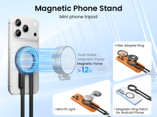 Magnetic Phone Tripod