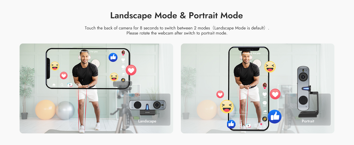 Professional Streaming Webcam 60fps