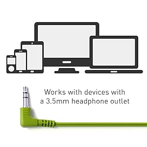 3.5mm Headphone Jack in GREEN color