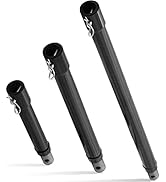 TCBWFY 3 Pack Auger Extension Drill Bits (8", 12", 20" Length) Extension Earth Ice Auger Extensio...