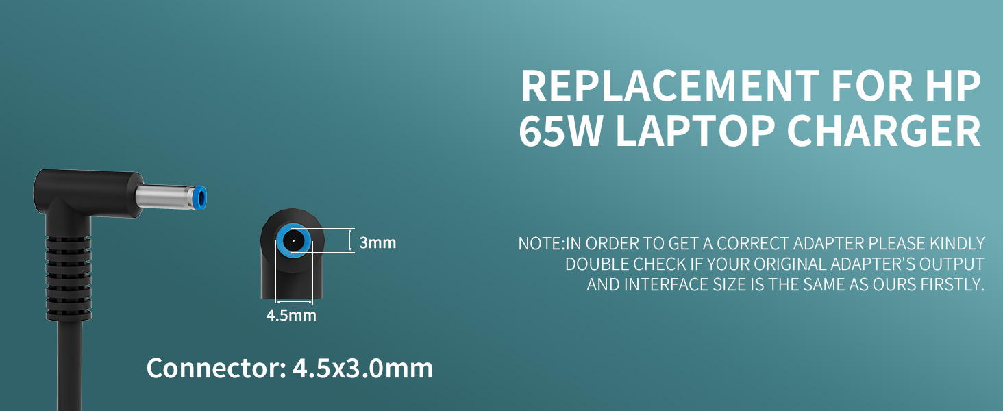 Charger for HP Laptop