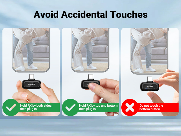 Avoid Accidental Touches
