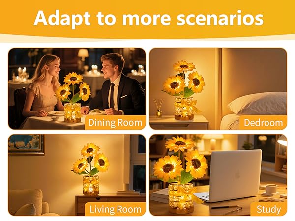 flower lamp