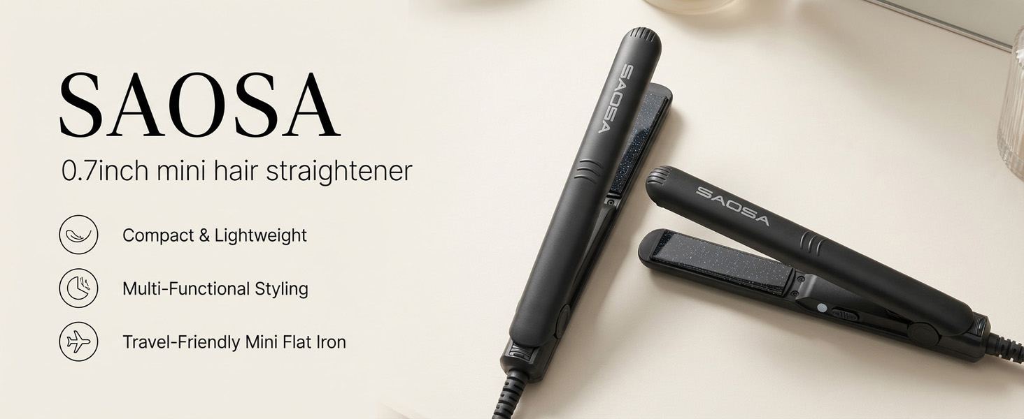 mini hair straightener