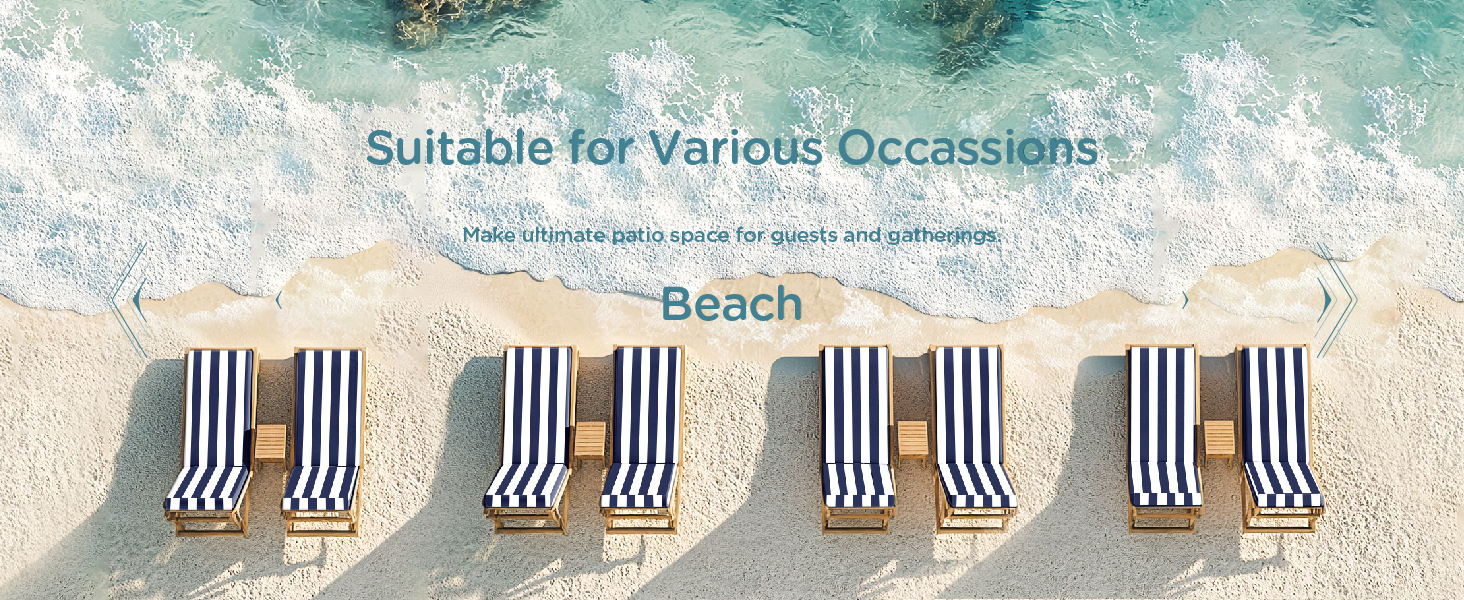 Codi-Outdoor-Chaise-Lounge Chair-Cushion-Waterproof-for-Patio-Furniture