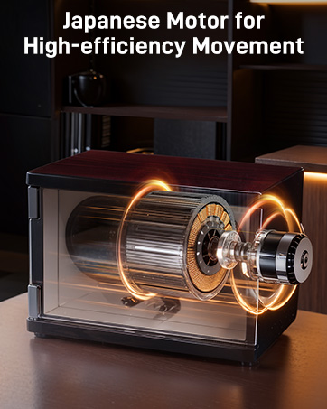 japanese motor for high-efficiency movement