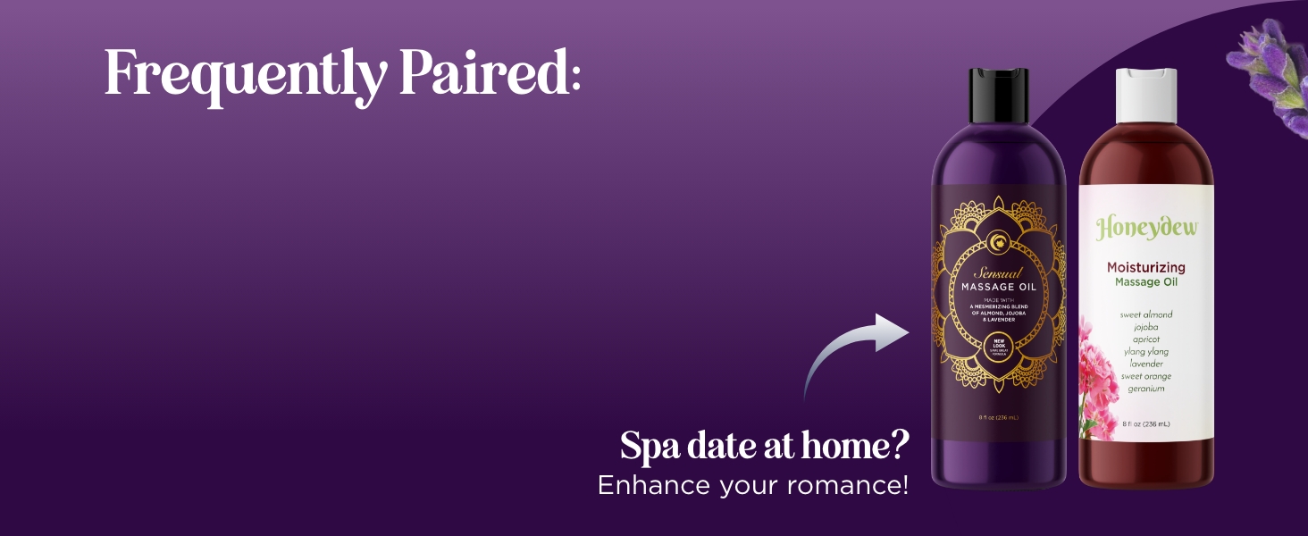 Aromatherapy Sensual Massage Oil for Couples