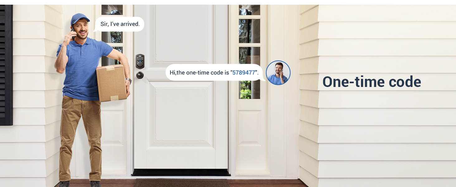 keyless entry door lock with knobs