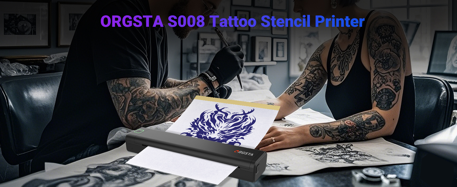 S008 tattoo printer