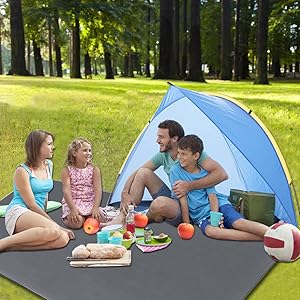 1-4 Person Ultralight Waterproof Tent Tarp Footprint Ground Sheet Mat