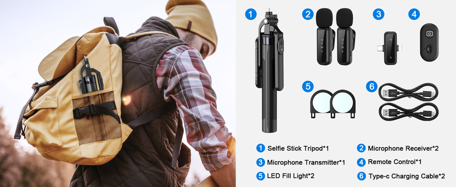 All-in-One vlogging content creator kit