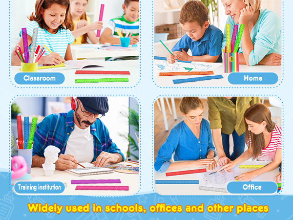 clear ruler 12 inch