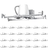 Anyhome 24 Pack 4 Inch Recessed Light Housing,New Construction Recessed Lighting,90° Rotation Han...