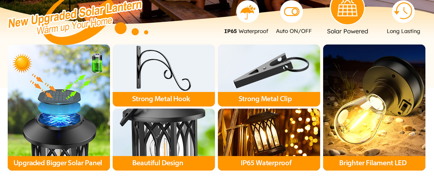 solar lights outdoor waterproof