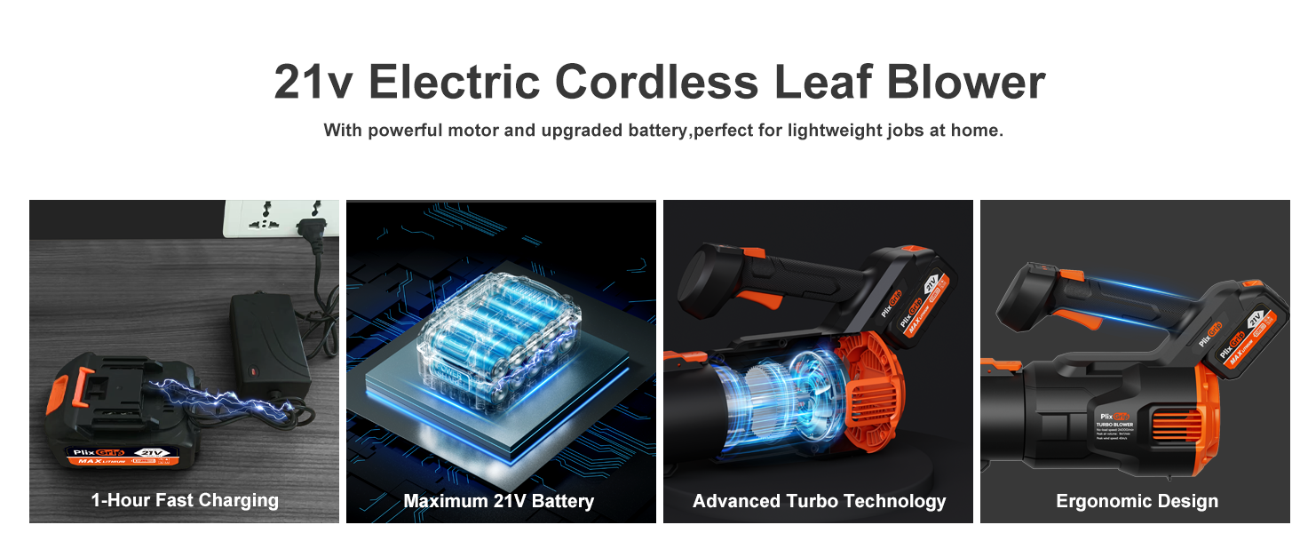 Electric Leaf Blower Cordless