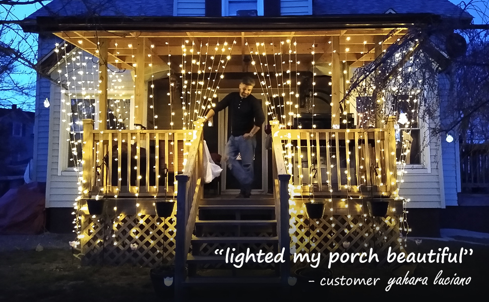 outdoor curtain lights