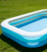 Kids Splash Pool Inflatable, Backyard &amp; Outdoor Pool for Children