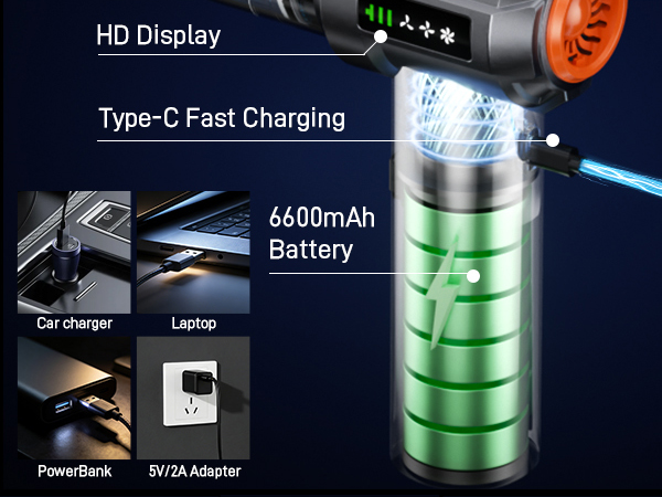 car vacuum portable cordless