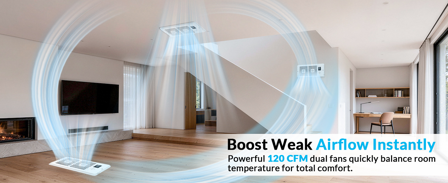 vent fan booster