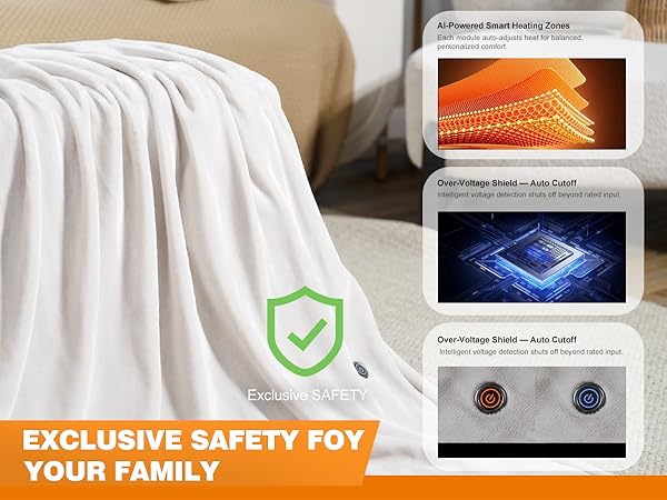 heated wearable blanket cordless