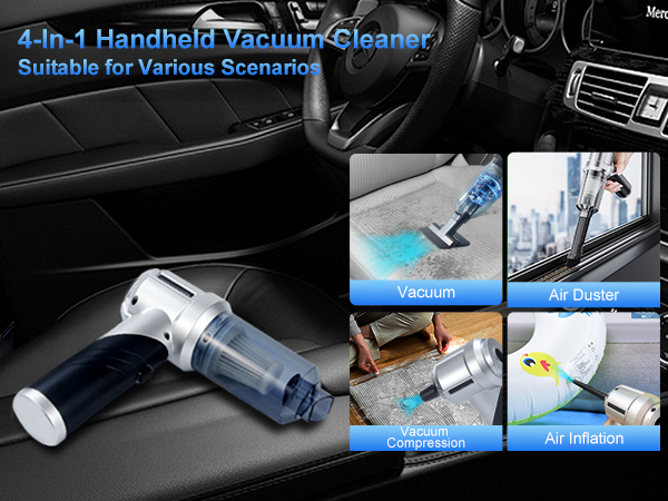 foldable car vacuum