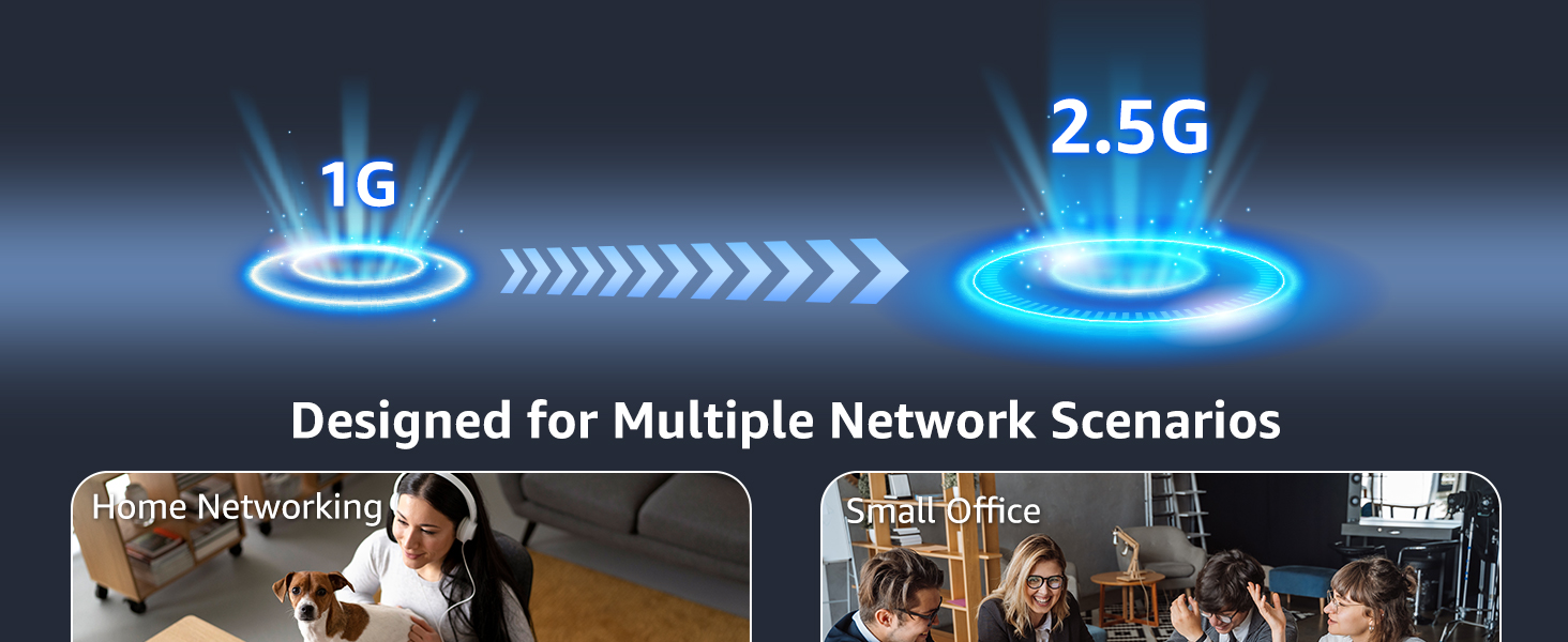 VunLink 8-Port 2.5G Ethernet Switch
