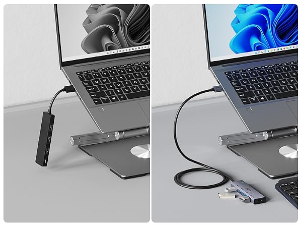 hub with long cable