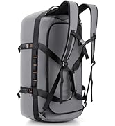 Hulongo 40L/60L/90L Large Waterproof Duffle Bag Backpack for Men, Mens Duffel Backpack Bags for T...