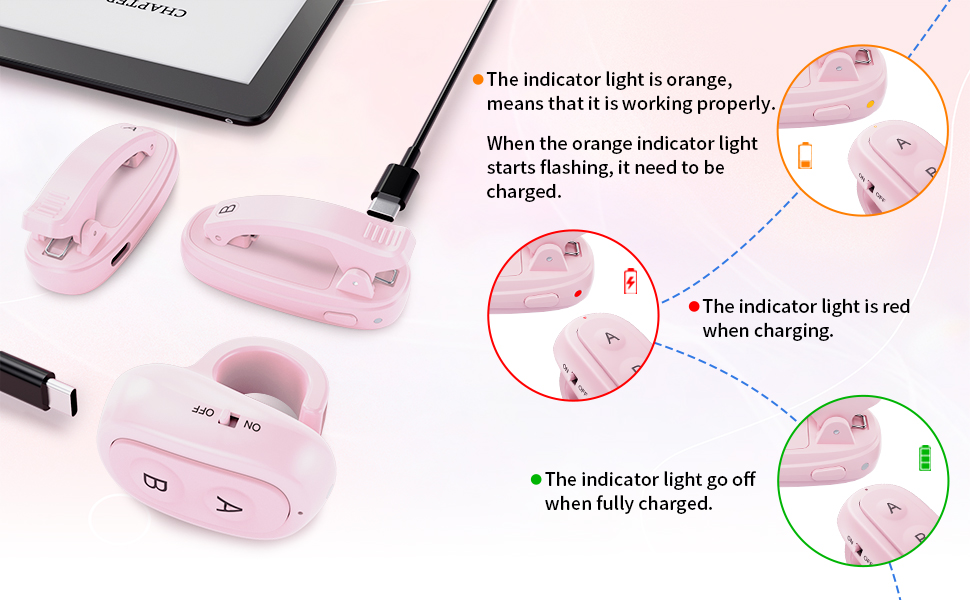 Remote Control Page Turner for Kindle Paperwhite