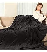 ESTINGO Electric Blanket Full Size - 72"x84" Cozy Coral Fleece Full Size Heated Blanket with Over...