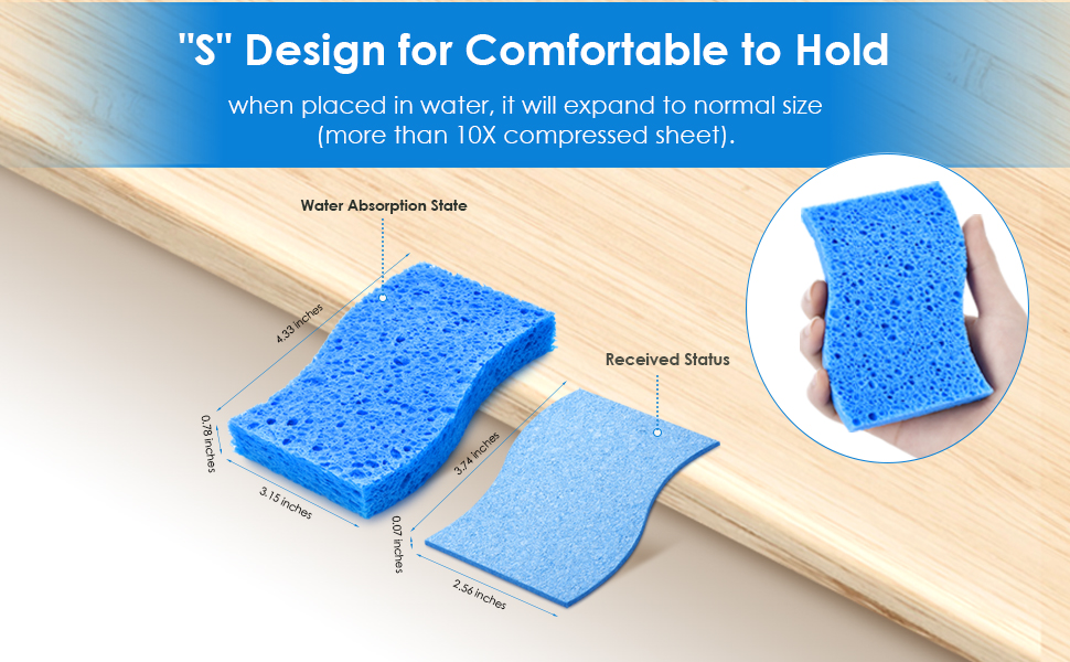 Non Scratch Scrub Sponge